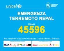 UNICEF e Programma Alimentare Mondiale (WFP): prosegue fino al 17 maggio la campagna congiunta per aiutare i bambini e le famiglie del Nepal colpiti dal terremoto